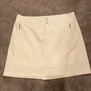 JoFit Off White size 8 Golf Skirt shorts under